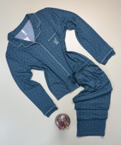 Pyjama boutonné "Vert"