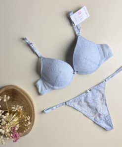 Ensemble 2 pcs Primark push up "Bleu"