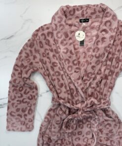 Alternative view of Robe de chambre - Tress - léopard rose