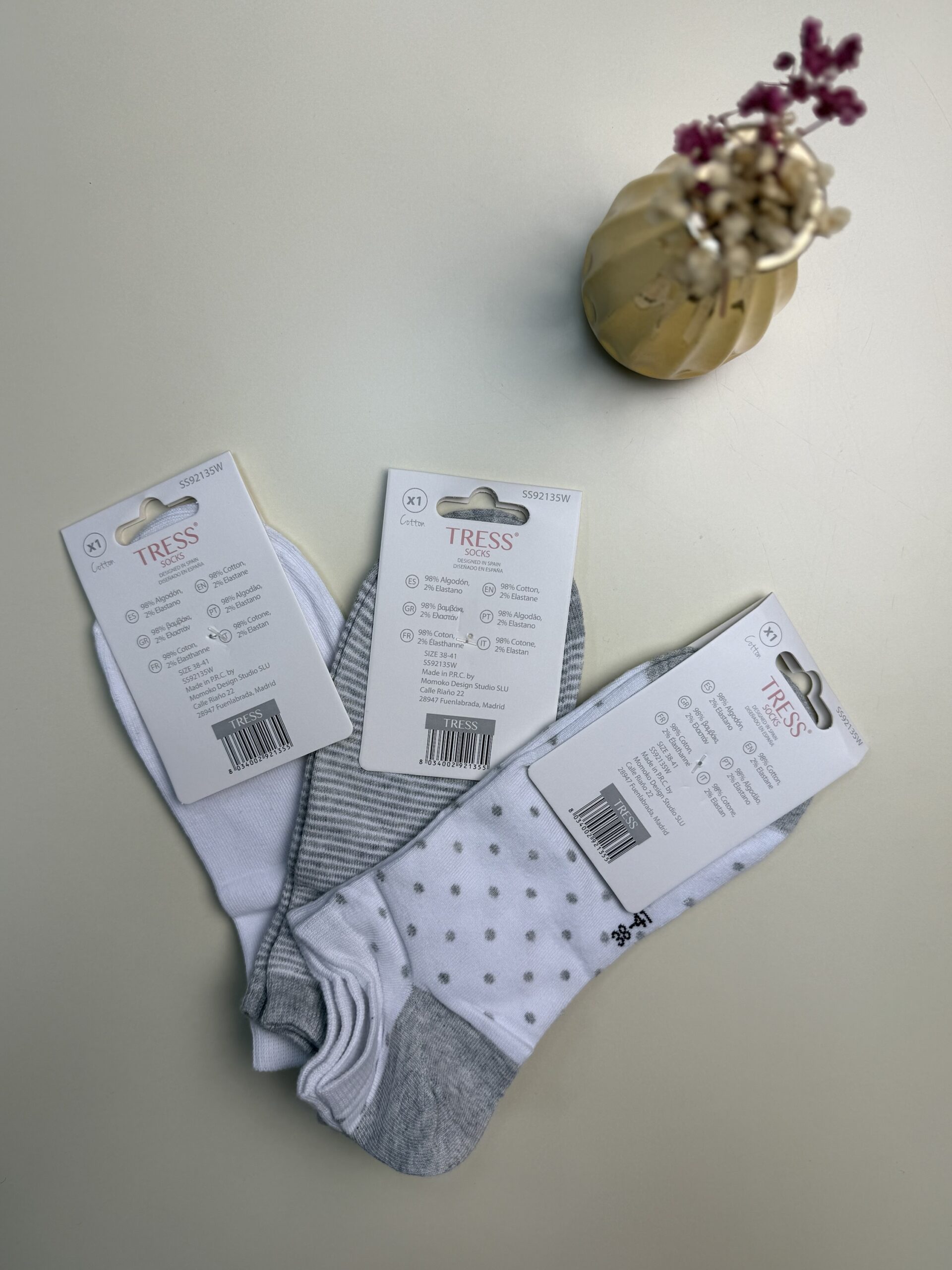Pack de 3 chaussettes Tress – Image 2