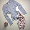 Pyjama Manche Longue "Gris"