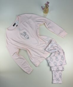 Pyjama haut manche longue " Rose "