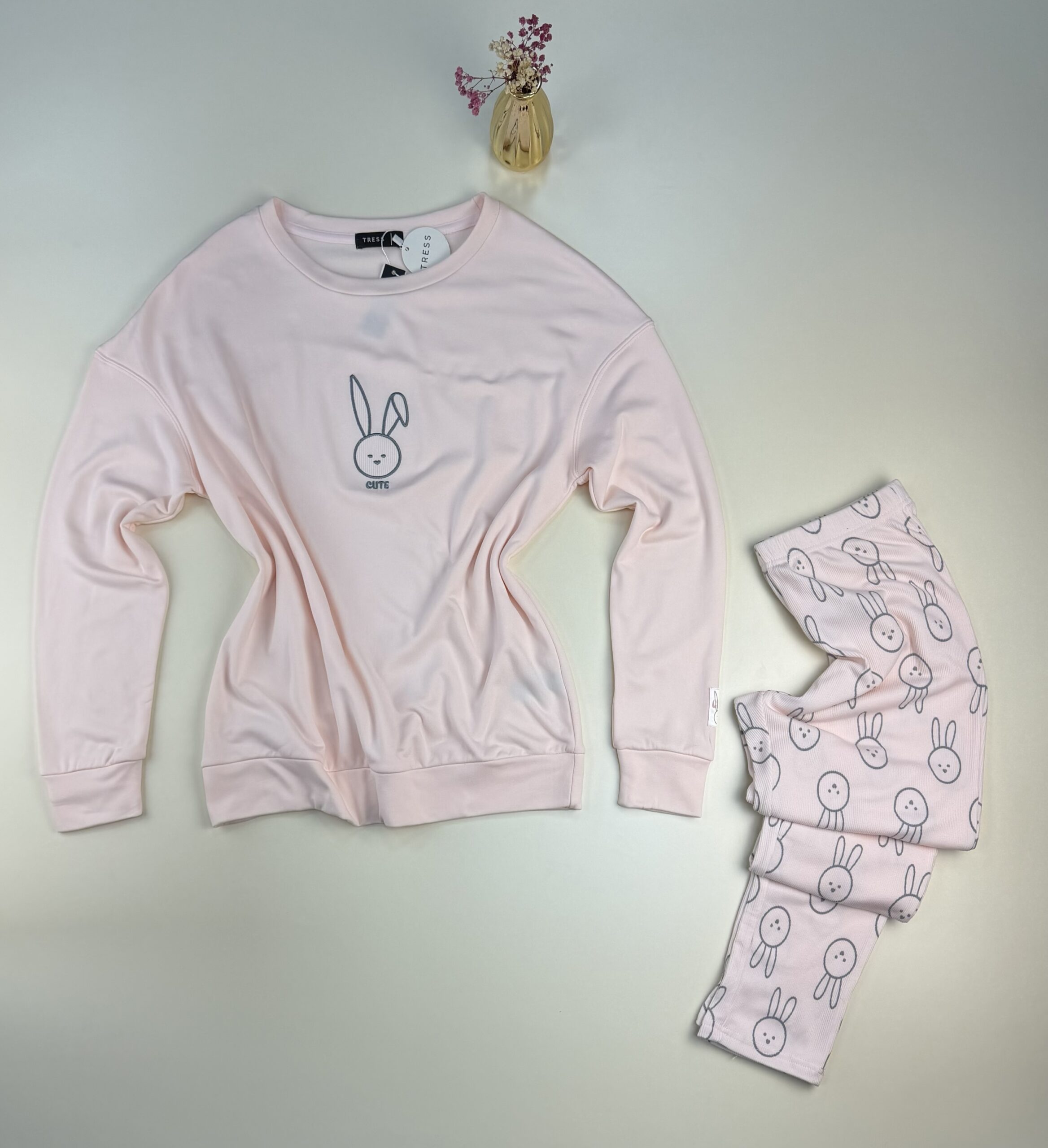 Pyjama haut manche longue " Rose " – Image 3