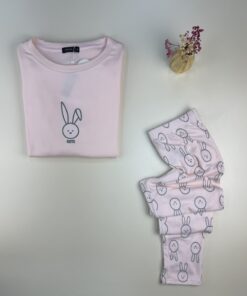 Alternative view of Pyjama haut manche longue " Rose "