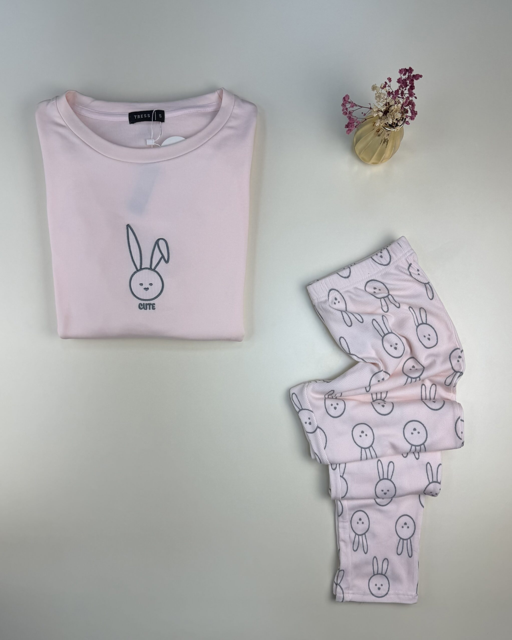 Pyjama haut manche longue " Rose " – Image 2