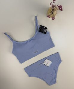 Ensemble 2pcs Tress "Bleu"