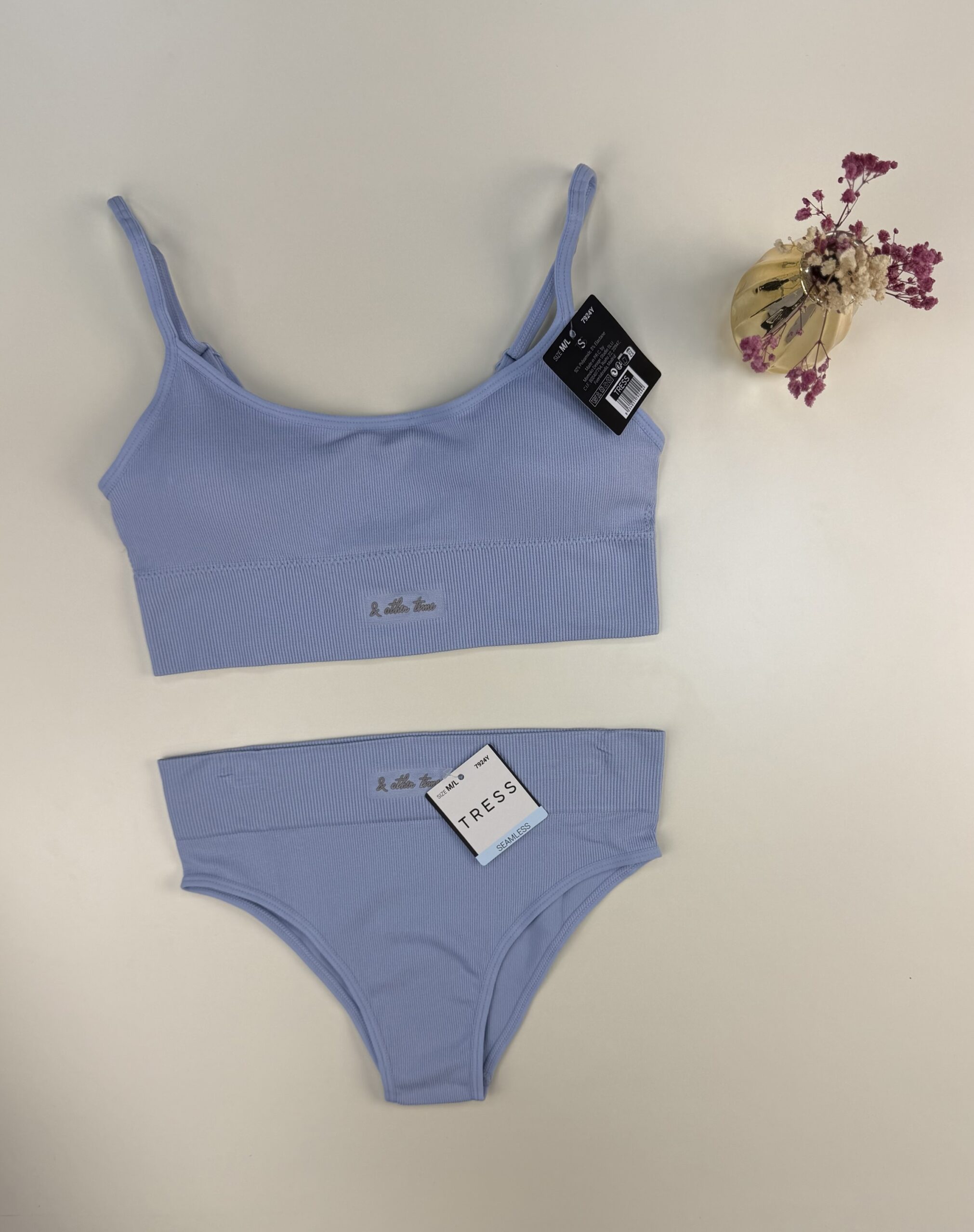 Ensemble 2pcs Tress "Bleu" – Image 2
