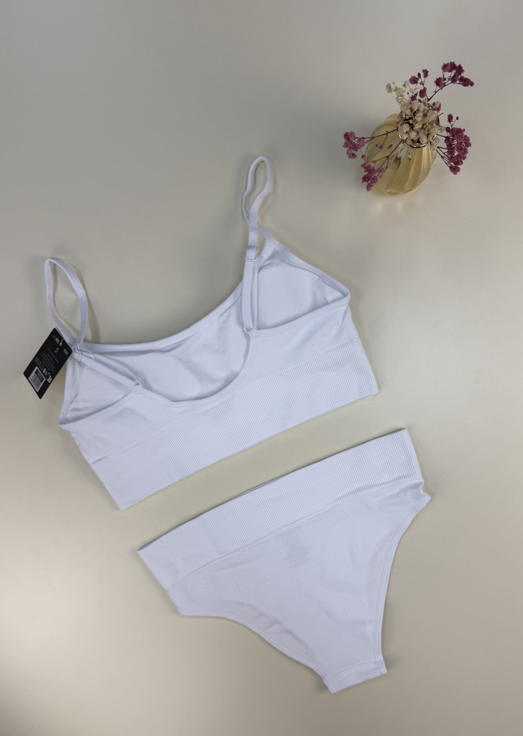 Ensemble 2pcs Tress "Blanc" – Image 3