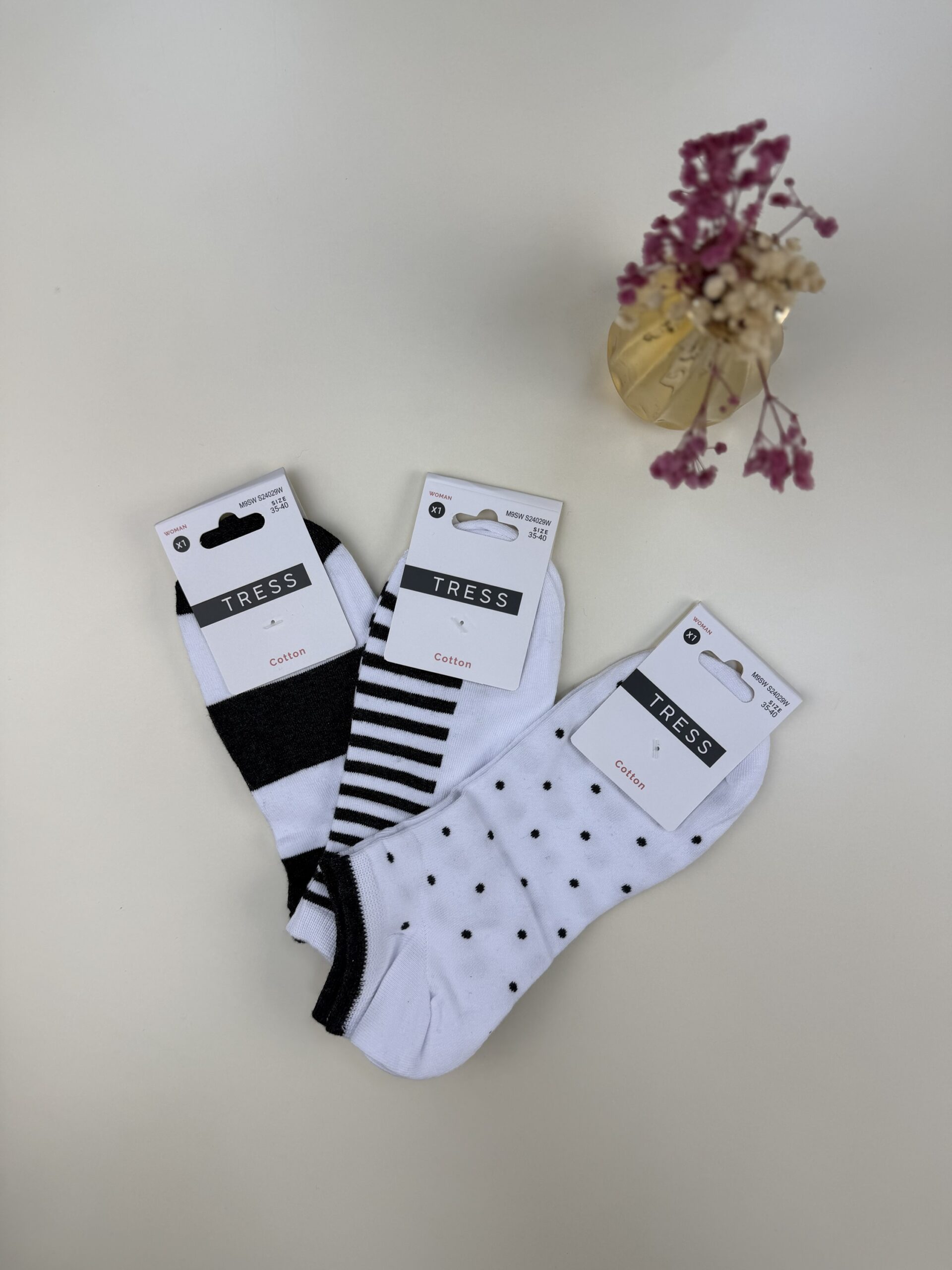 Pack de 3 chaussettes – Tress –
