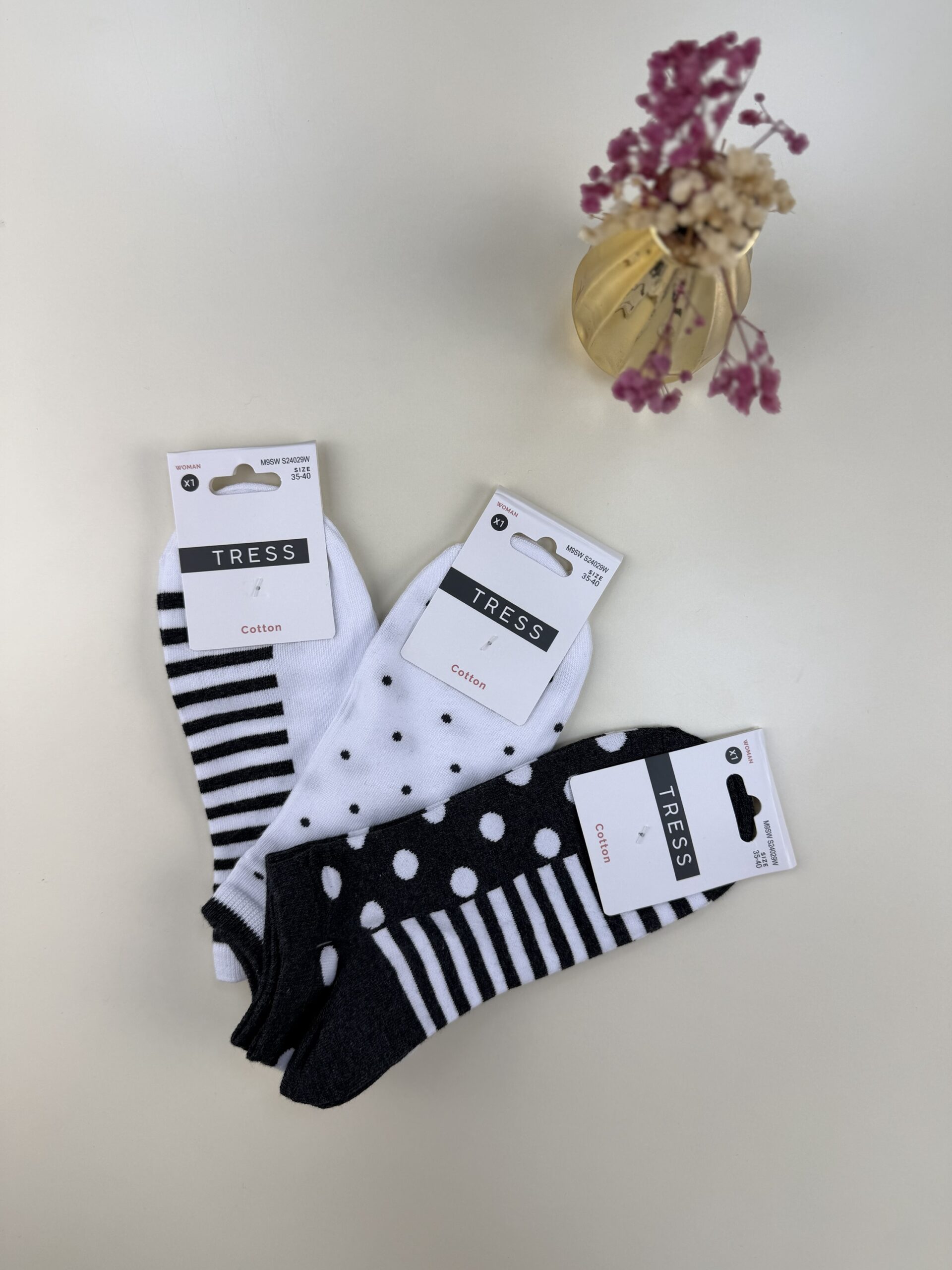Pack de 3 chaussettes – Tress –