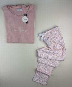 Alternative view of Pyjama haut manche longue " Rose "