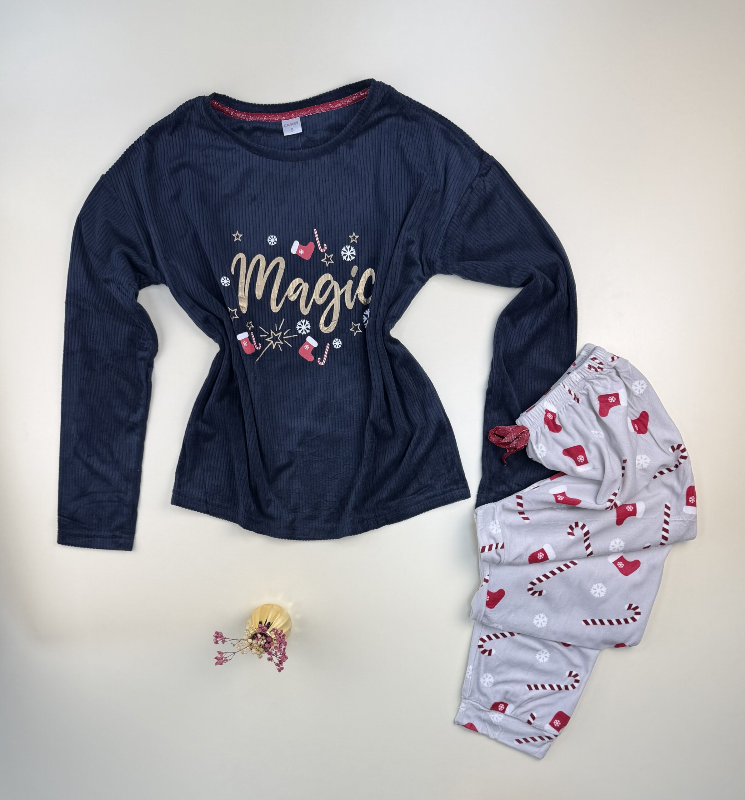 Pyjama Manche Longue Magic "Bleu nuit" – Image 3