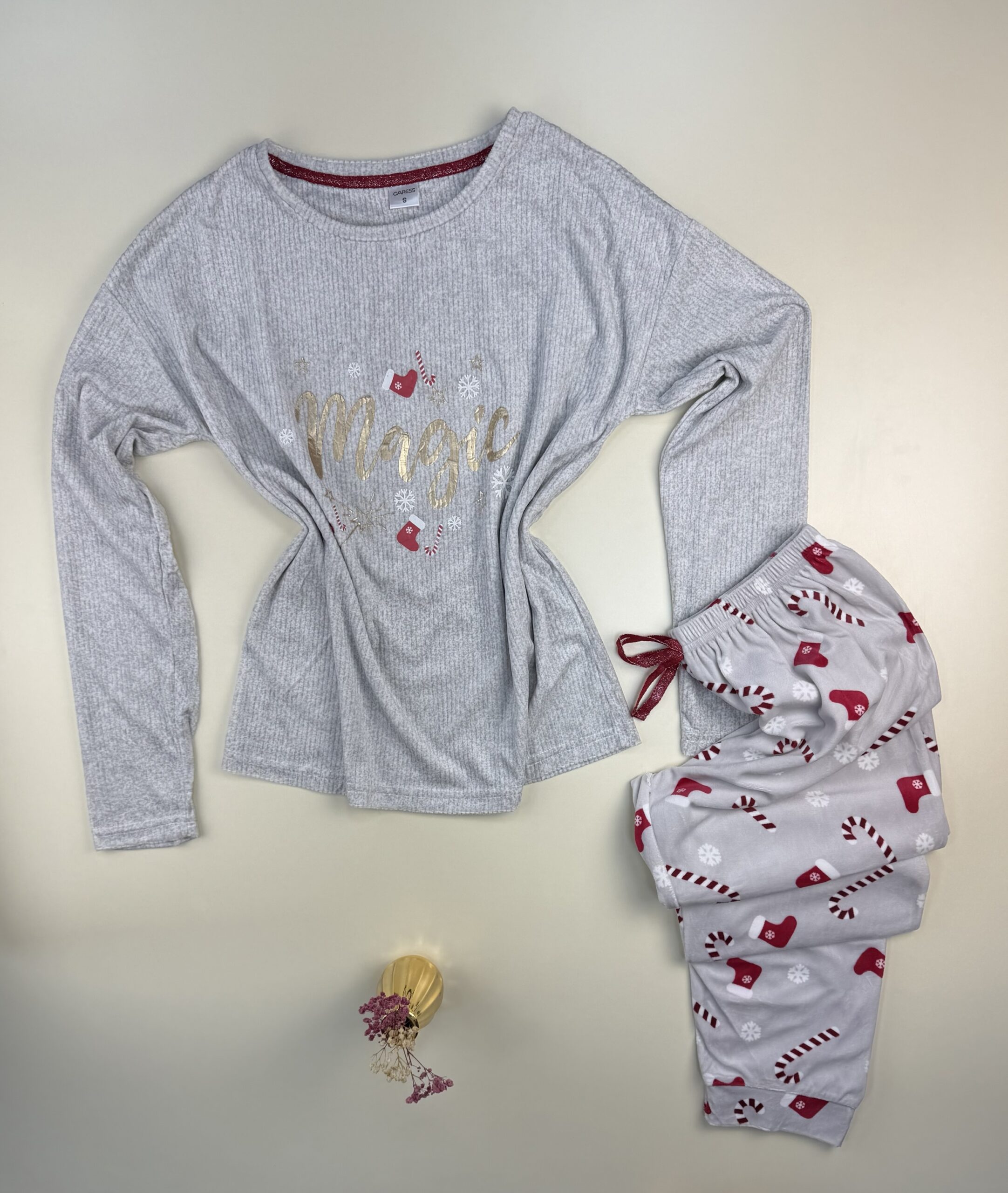 Pyjama Manche Longue Magic "Gris" – Image 3