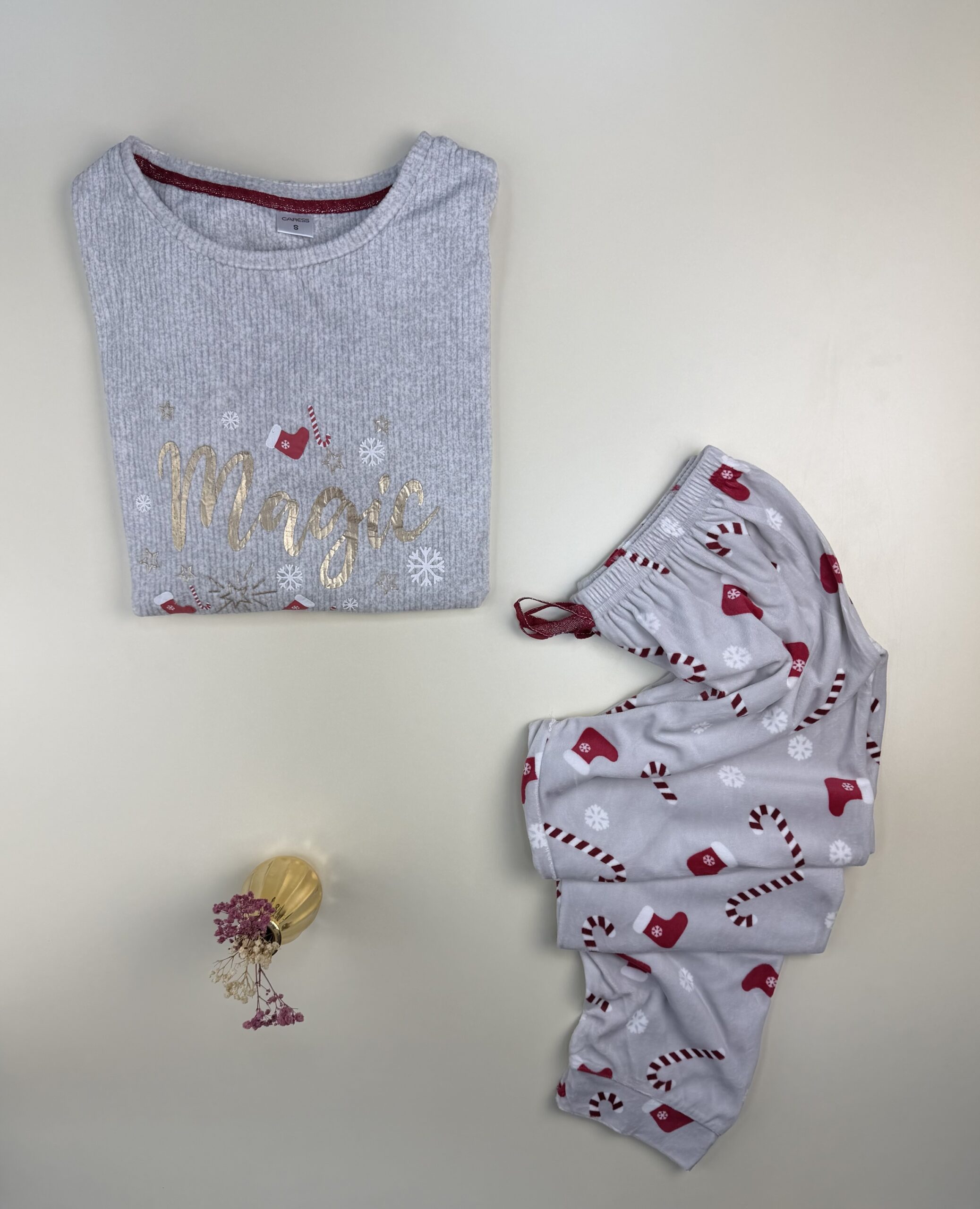 Pyjama Manche Longue Magic "Gris" – Image 2