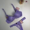 Ensemble 2pcs H Push up " Mauve "