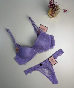 Ensemble 2pcs H Push up " Mauve "