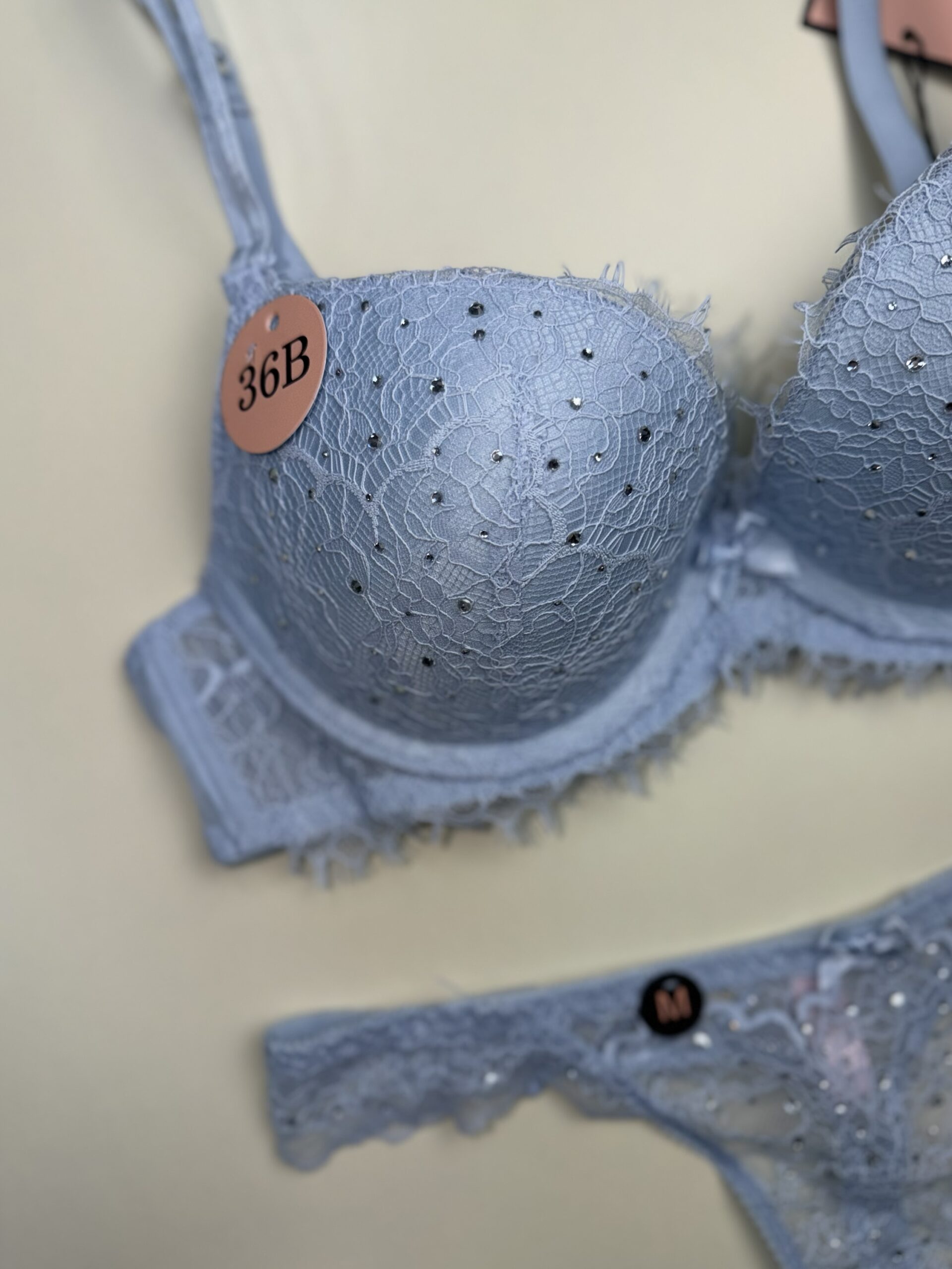 Ensemble 2pcs H Push up " Bleu " – Image 2