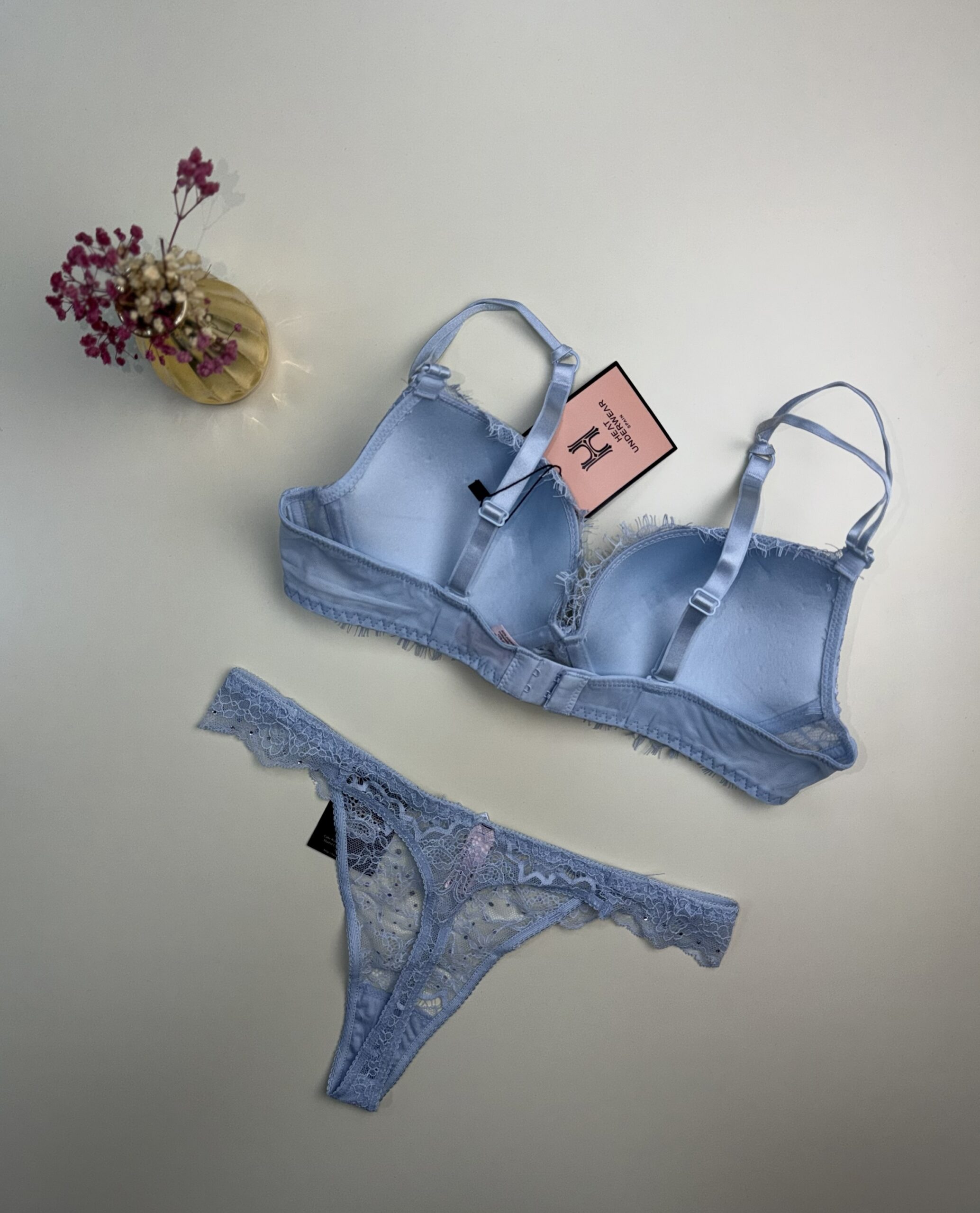 Ensemble 2pcs H Push up " Bleu " – Image 3