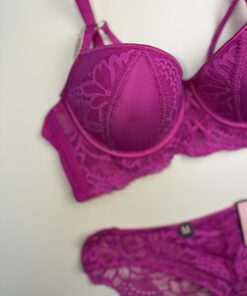 Alternative view of Ensemble 2pcs H Push up " Fushia "