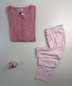 Alternative view of Pyjama Manche Longue "Rose"