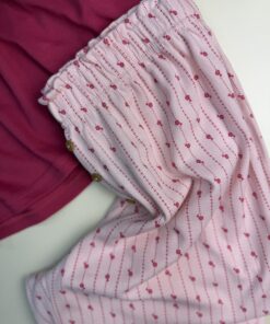 Alternative view of Pyjama Manche Longue "Fushia"