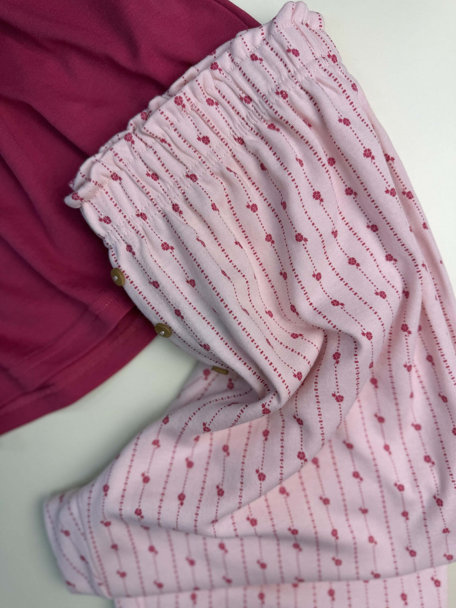 Pyjama Manche Longue "Fushia" – Image 2