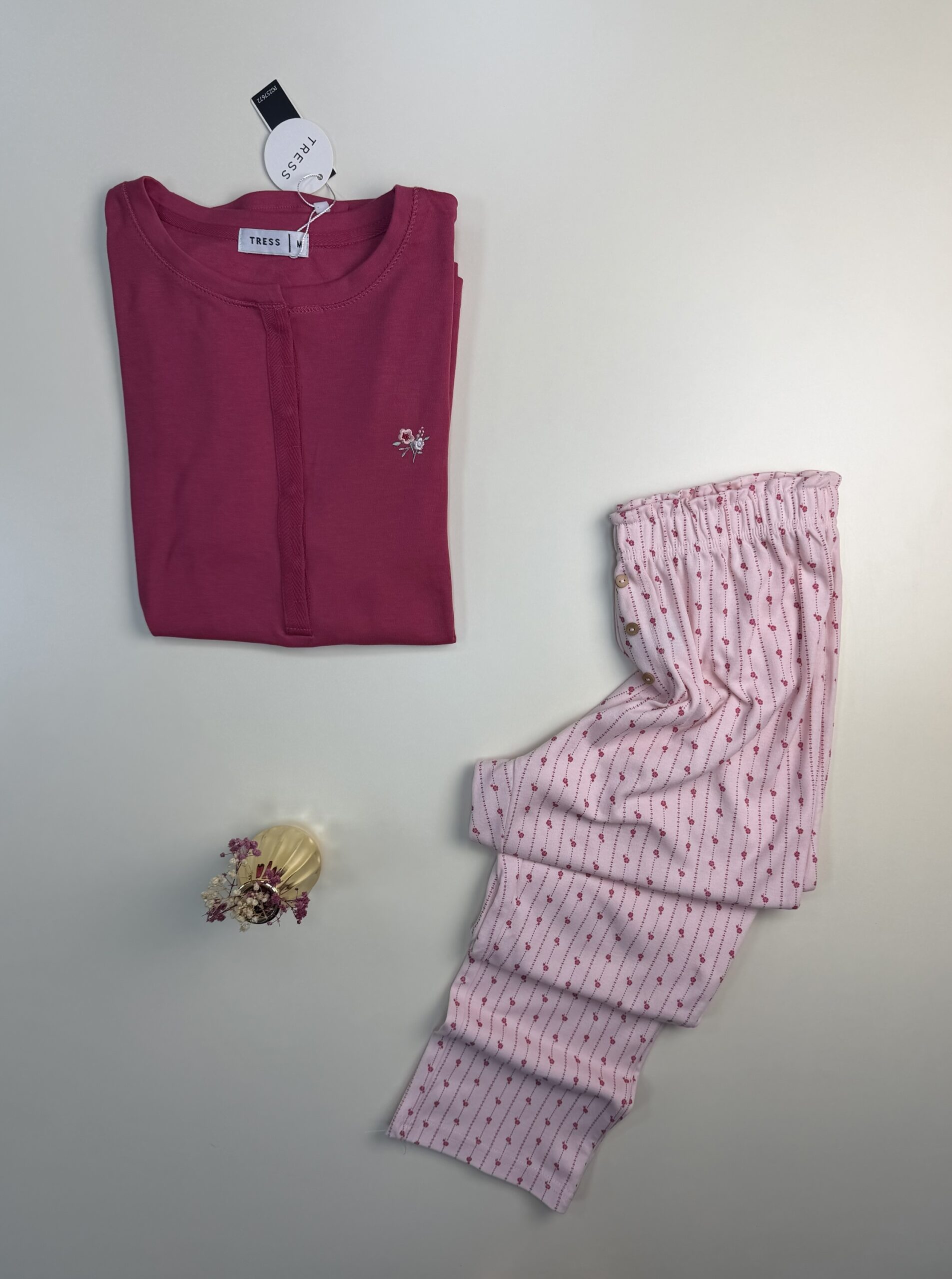 Pyjama Manche Longue "Fushia" – Image 3