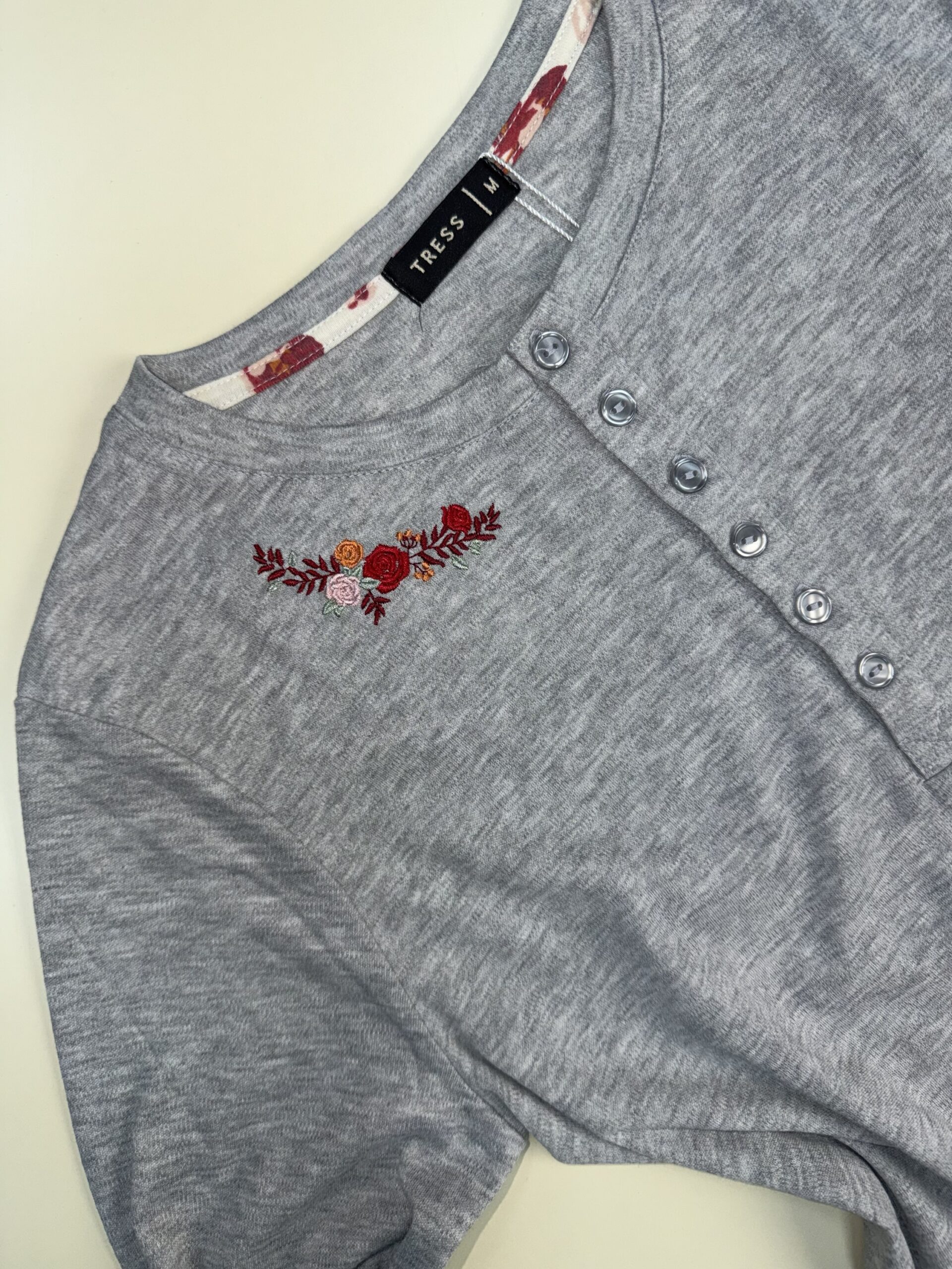 Pyjama Manche Longue "Gris" – Image 3