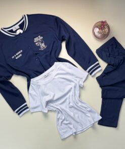 Pyjama 3 pcs " Bleu "