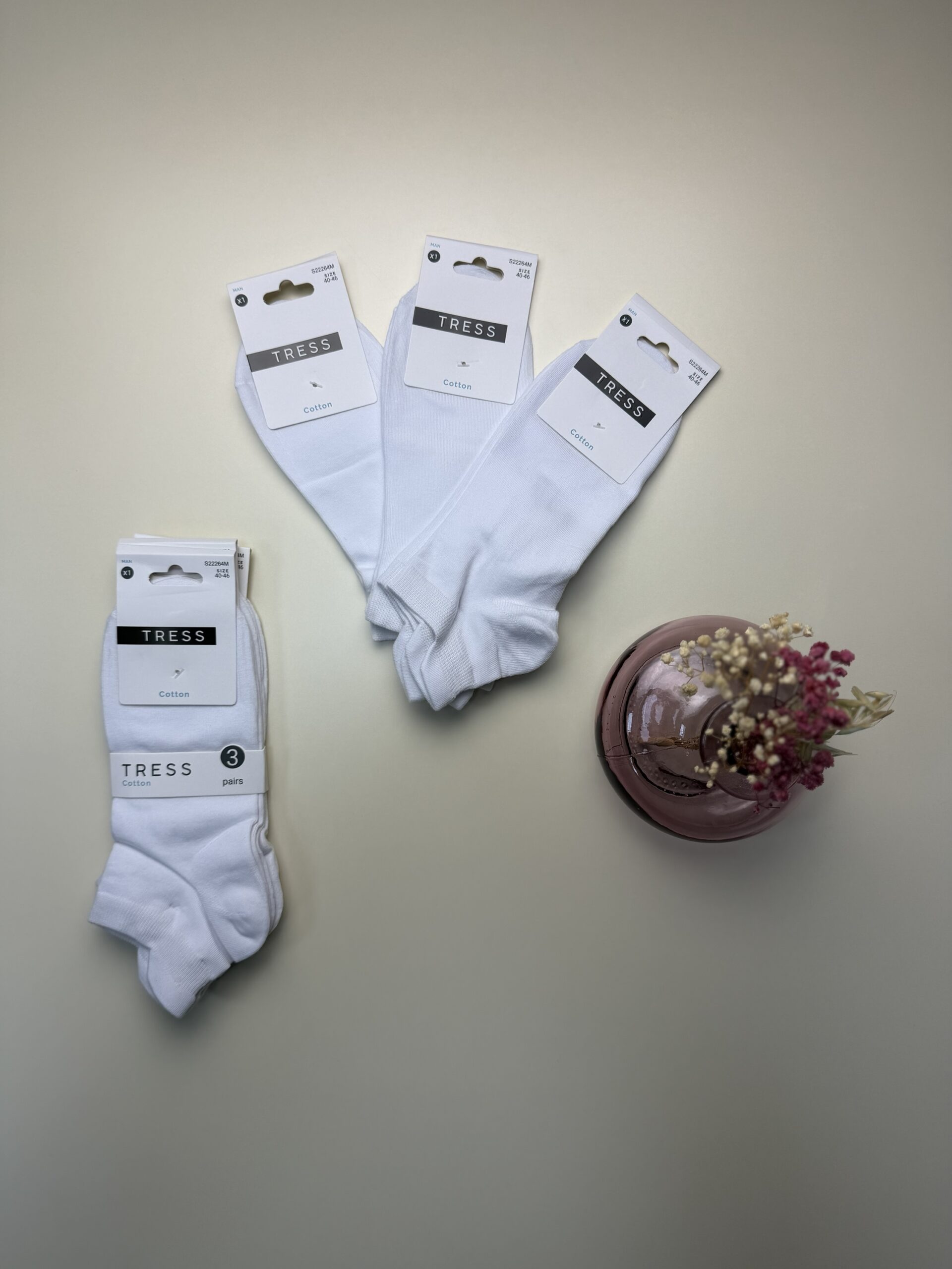 Pack de 3 chaussettes Tress
