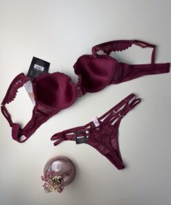 Alternative view of Ensemble 2pcs H  "Aubergine"