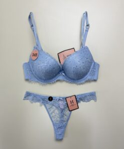 Ensemble 2pcs H Push up " Bleu " – Image 3