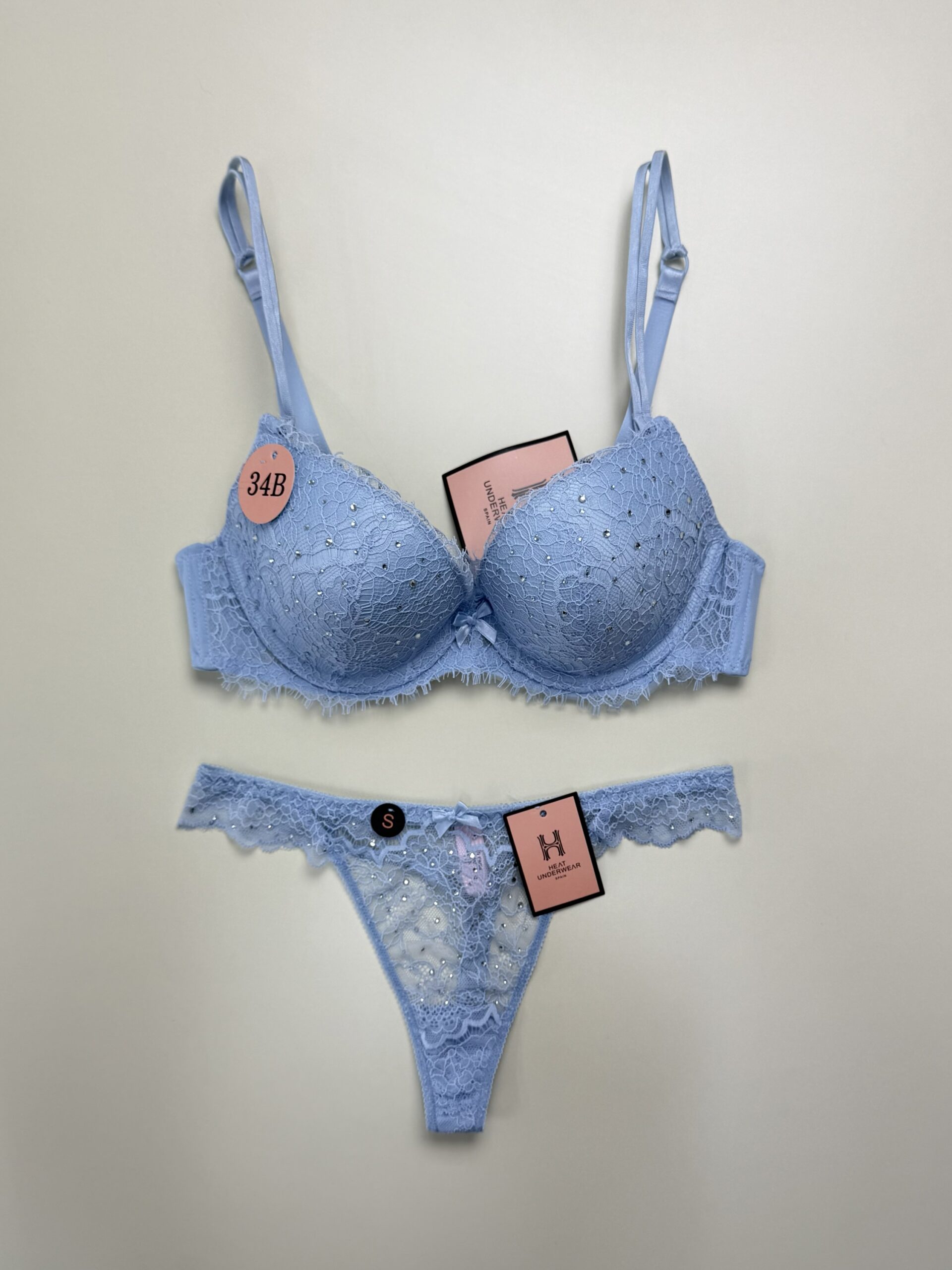 Ensemble 2pcs H Push up " Bleu " – Image 3