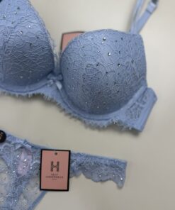 Ensemble 2pcs H Push up " Bleu " – Image 4