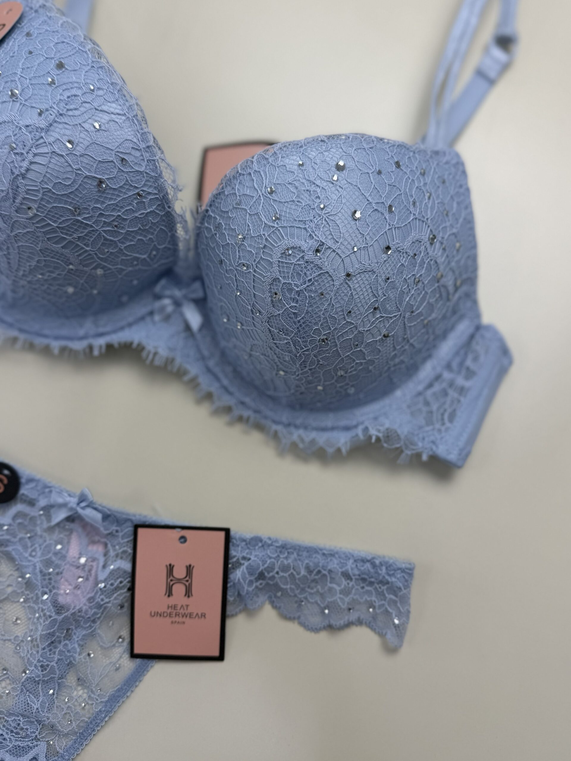 Ensemble 2pcs H Push up " Bleu " – Image 4