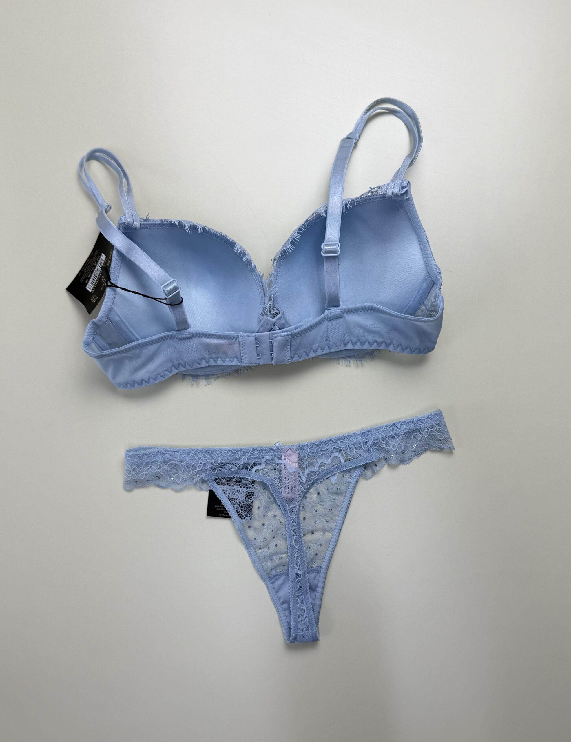 Ensemble 2pcs H Push up " Bleu " – Image 2