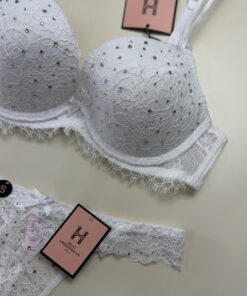 Ensemble 2pcs H Push up " Blanc " – Image 4