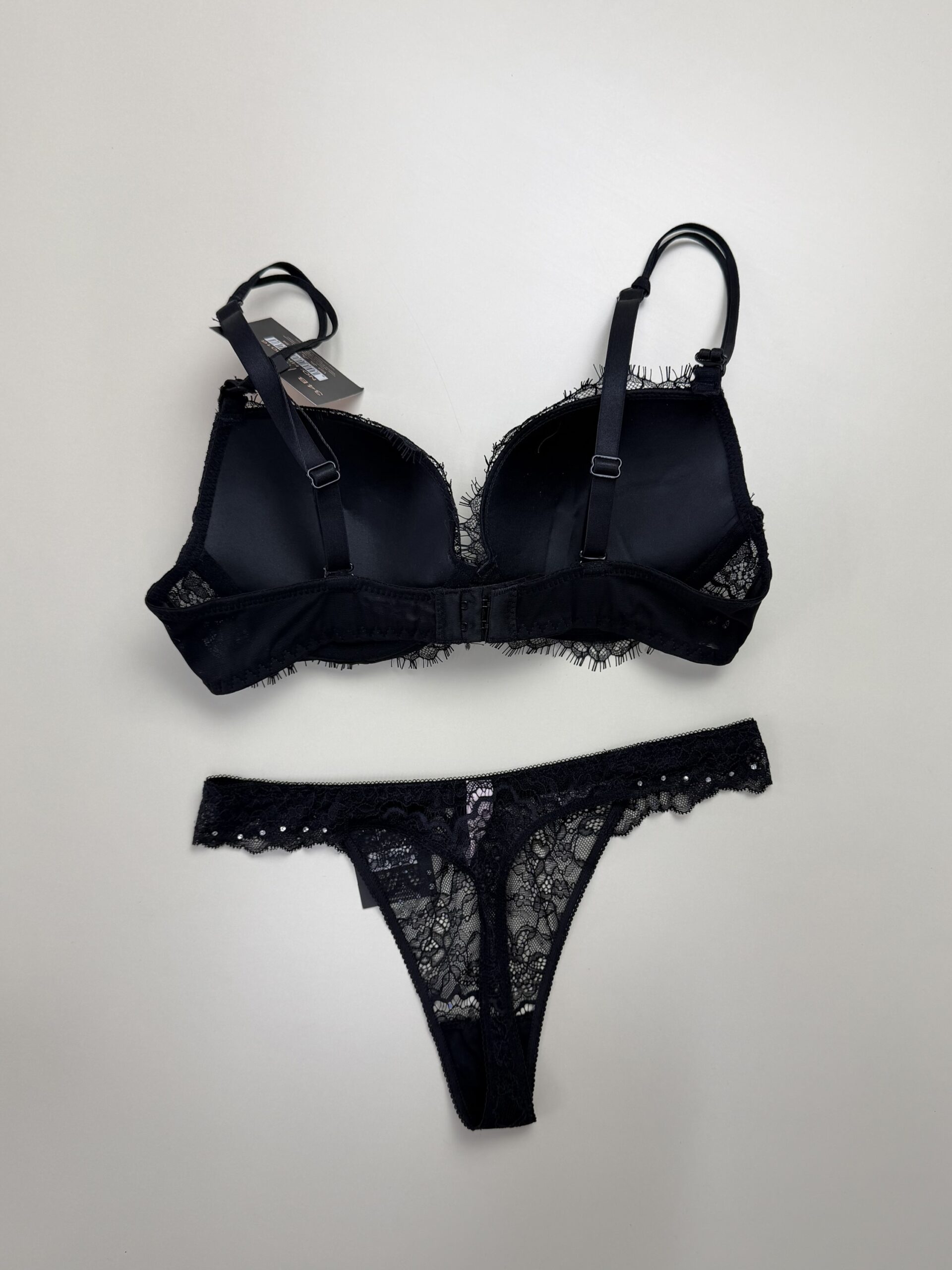 Ensemble 2pcs H Push up " Noir " – Image 2