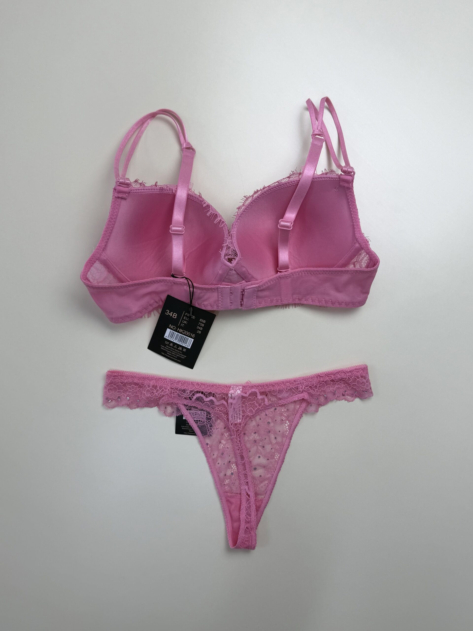 Ensemble 2pcs H Push up " Rose " – Image 2