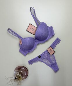 Ensemble 2pcs H Push up " Mauve "