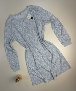 Chemise de nuit - Tress - "Vert" coton