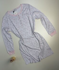 Chemise de nuit - Tress - "Rose" coton