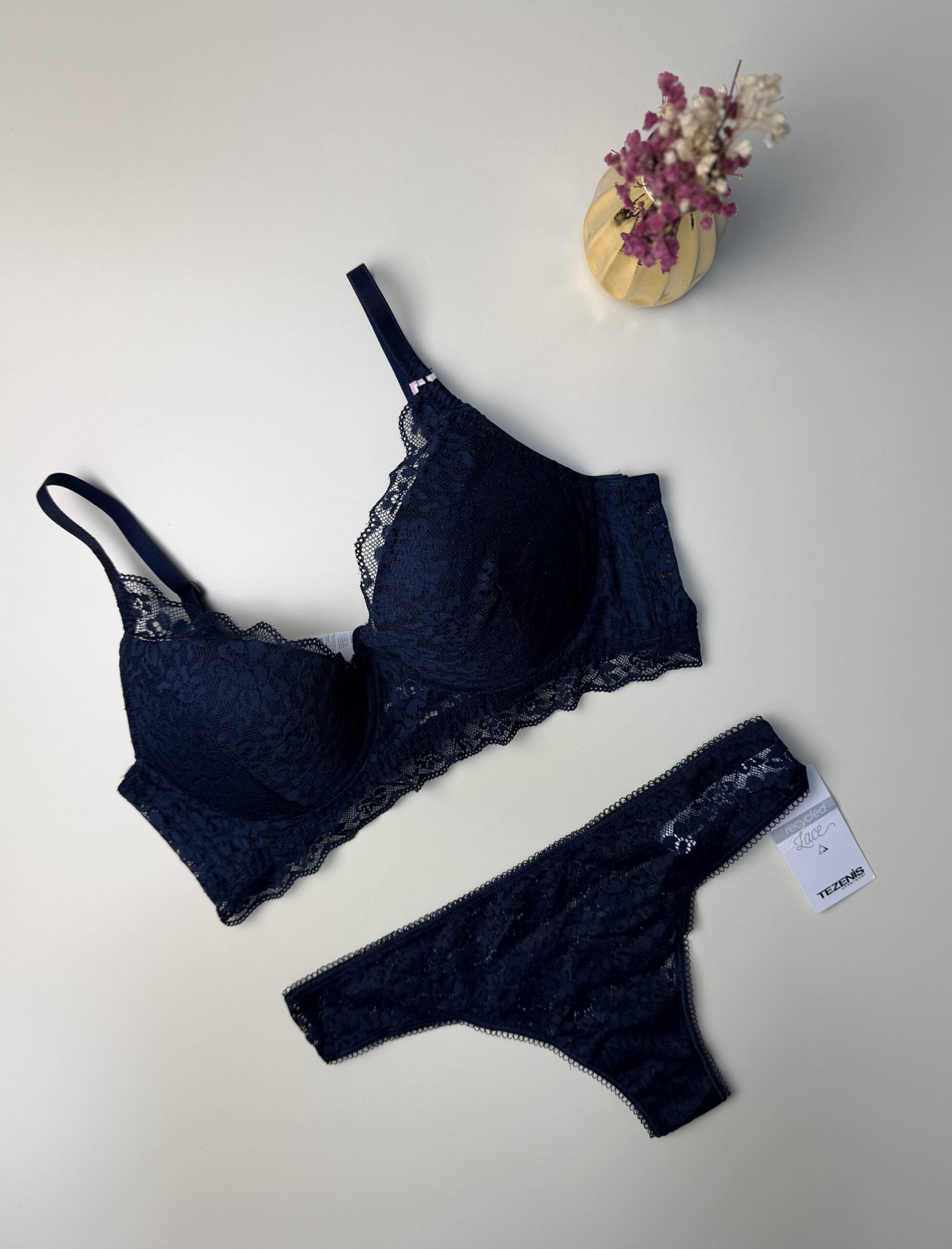 Ensemble 2pcs TEZENiS Push up "Bleu nuit"