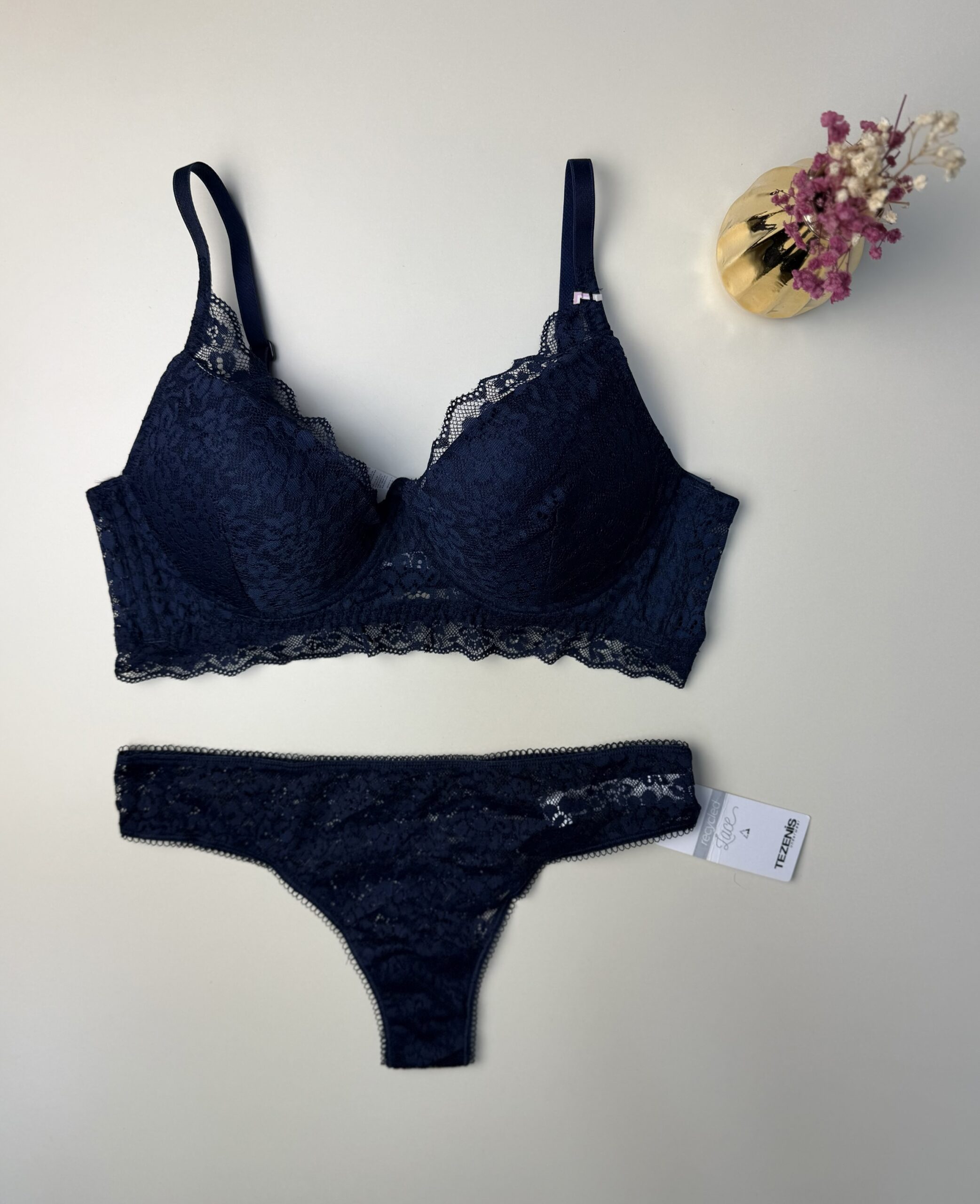 Ensemble 2pcs TEZENiS Push up "Bleu nuit" – Image 3
