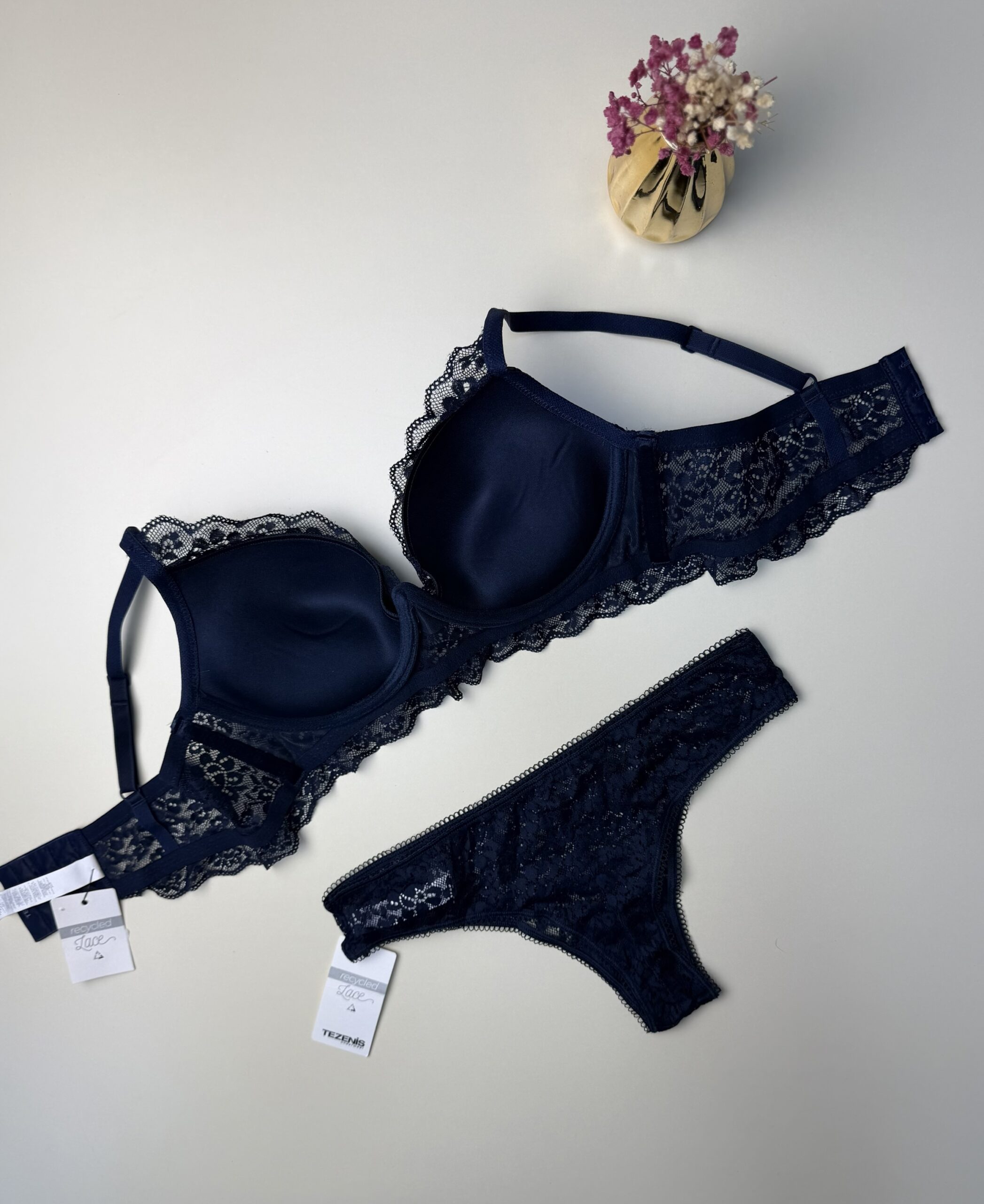 Ensemble 2pcs TEZENiS Push up "Bleu nuit" – Image 2