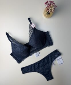 Ensemble 2pcs TEZENiS Push up "Bleu gris"