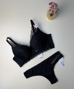 Ensemble 2pcs TEZENiS Push up "Noir"