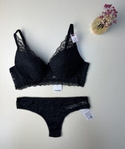 Alternative view of Ensemble 2pcs TEZENiS Push up "Noir"