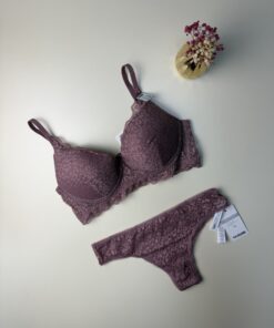Ensemble 2pcs TEZENiS Push up "Bois de rose "
