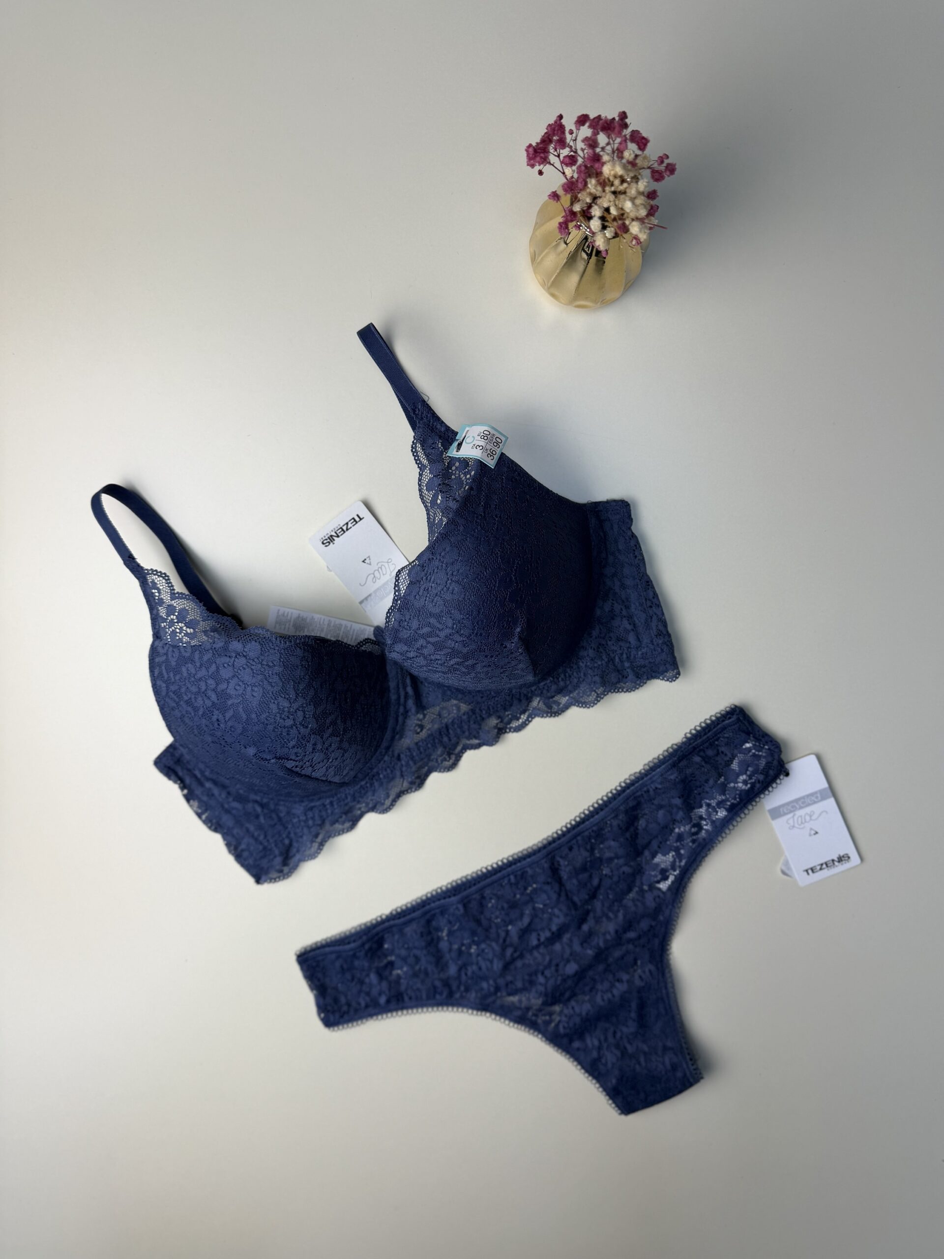 Ensemble 2pcs TEZENiS Push up "Bleu"